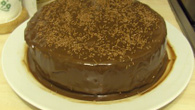 Bolo de chocolate de liquidificador