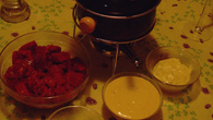 Fondue de Carne com Patês