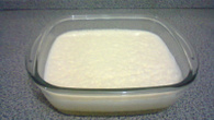 Gelatina em camadas com frutas