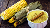Curau de milho verde tradicional