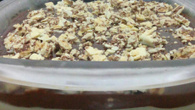 Pavê de bombom com morango