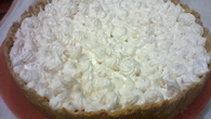 Torta de maracujá com marshmallow