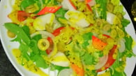 Salada especial ao molho de mostarda