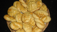 Biscoito de nata com milharina