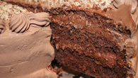 Bolo mousse de chocolate