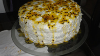 Bolo de maracujá