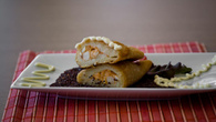 Risoles de frango com catupiry