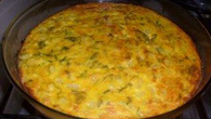Omelete assado