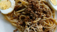 Macarronada à bolonhesa do Lúcio Cezar