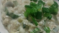 Risoto de abobrinha