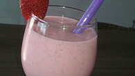 Batidinha de Morango Feliz