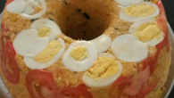Cuscuz de frango delícia