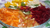 Receita de salada light de frutas com verduras