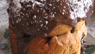 Panetone Recheado de brigadeiro e nozes
