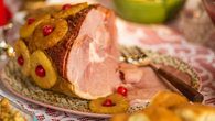 Tender ao abacaxi e vinho