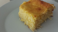 Bolo de  Milho com Coco Cremoso