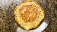 Crepioca - Pão de queijo de frigideira