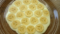 Banana com molho de maçã