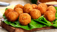 Bolinhos de queijo azul