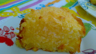 Bolo de aipim (mandioca)