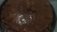Bolo brigadeiro molhadinho (e sem farinha)