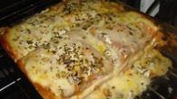 Sanduíche de forno cremoso