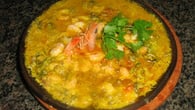 Moqueca de camarão da vovó Baiana