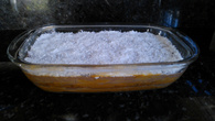 Torta de bolachas marmorizada