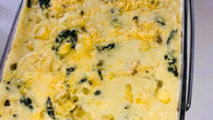 Peixe com espinafre