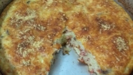 Torta de repolho no liquidificador