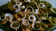 Postas de salmão ao forno