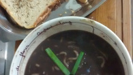 Sopa de feijão deliciosa na pressão