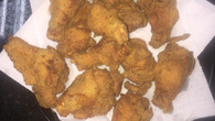 Coxinha da asa empanada sequinha e crocante