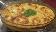 Risoto de camarão de forno