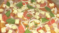 Pizza de pão velho