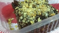Brownie de banana e cacau
