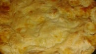 Souflé de queijo e presunto