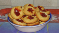 Bolachinhas de doce de goiaba