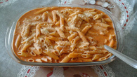 Macarrão penne na panela de pressão
