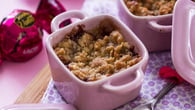 Crumble de Peras com Sonho de Valsa