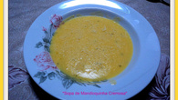 Caldo de mandioquinha cremoso