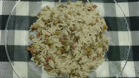 Arroz com lentilhas prático