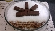 Pavê fácil de chocolate com coco