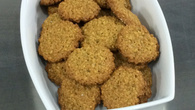 Cookie de aveia e laranja