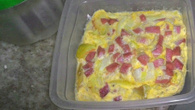 Souflé de cenoura de microondas