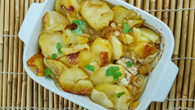 Salada de bacalhau com batata