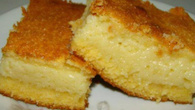 Bolo cremoso simples