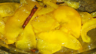 Doce de laranja gigante