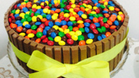 Bolo de Kit Kat à minha moda