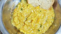 Creme de mandioquinha com frango